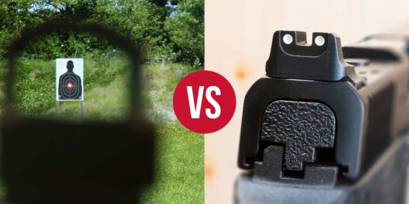 how to aim down iron sights