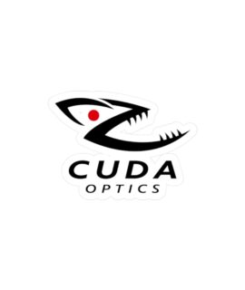 CUDA Optics Logo Vinyl Sticker — Kiss-Cut Decal for Laptops, Windows & Gear