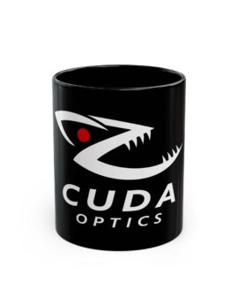 Cuda Optics Black Coffee Mug  11oz