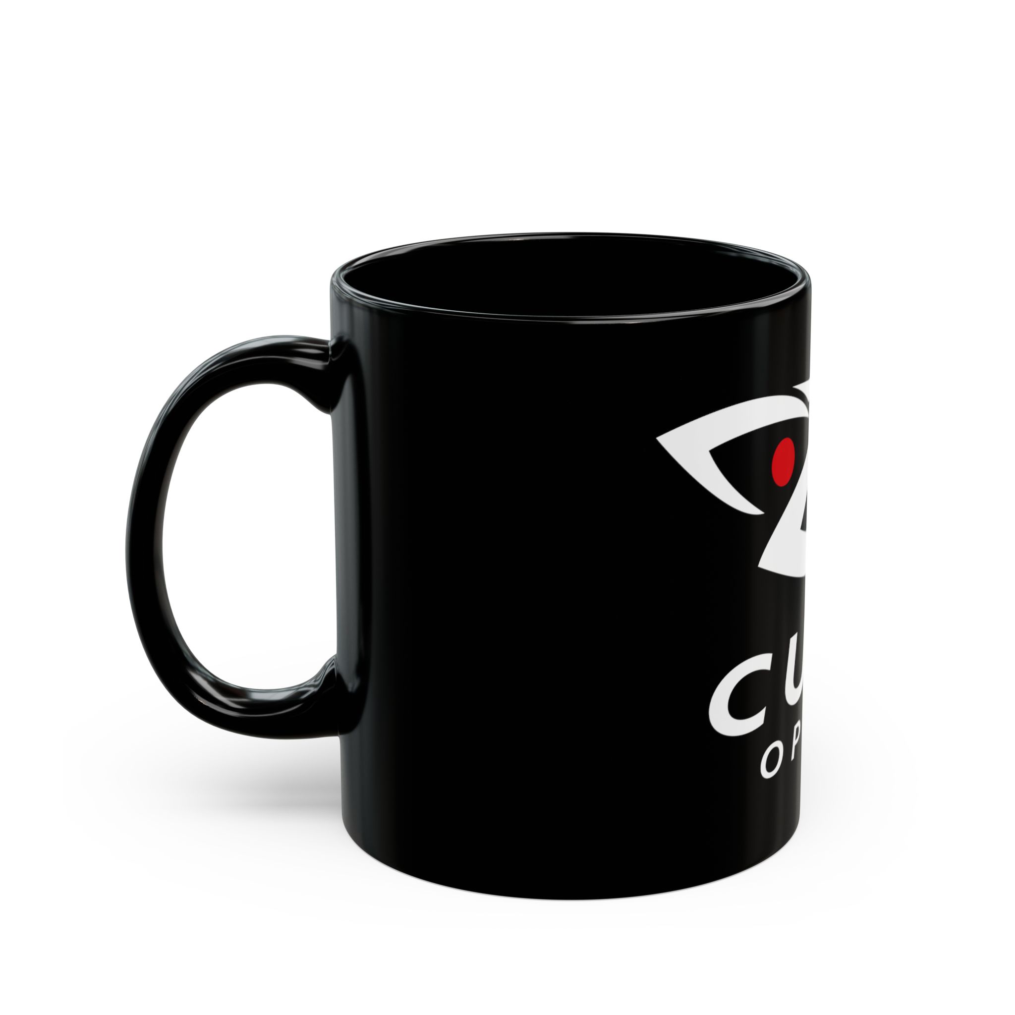 Cuda Optics Black Coffee Mug 11oz - Image 3