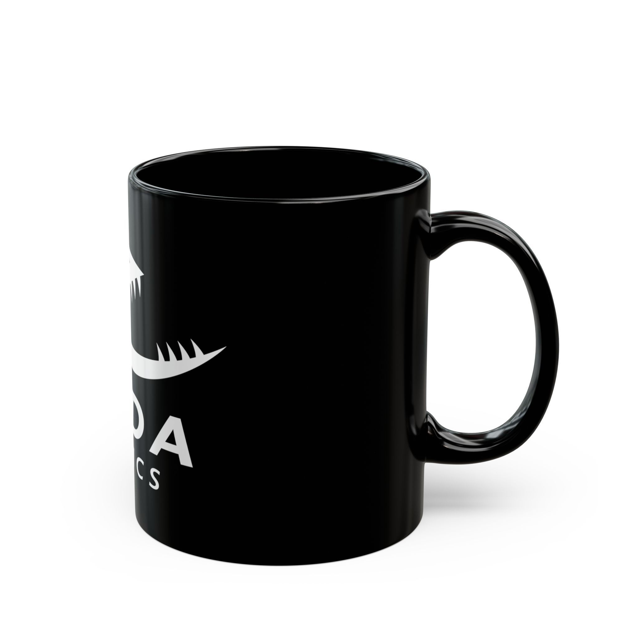 Cuda Optics Black Coffee Mug 11oz - Image 2